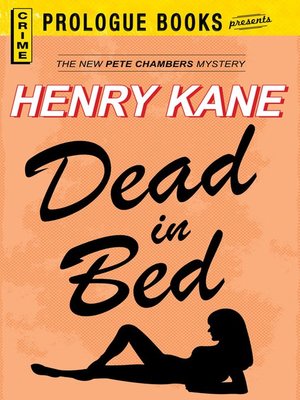 cover image of Dead in a Bed